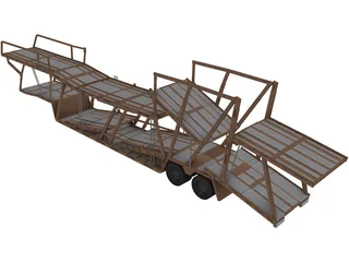 Car Carrier 3D Model