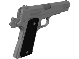 M1911A1 3D Model