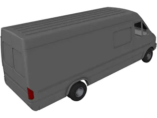 Mercedes-Benz Sprinter 3D Model