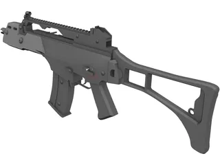 Heckler&Koch G36C 3D Model