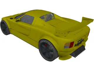 Ford GT 40 [Tuned] 3D Model