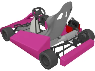 Kart 3D Model