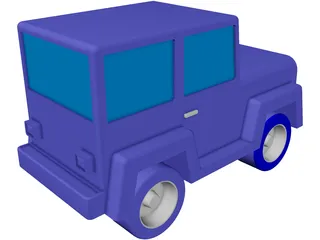 Jeep Toy 3D Model