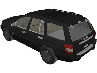 Jeep Grand Cherokee 3D Model