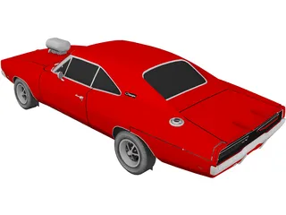 Dodge Charger RT 3D Model