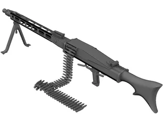 MG 42 3D Model