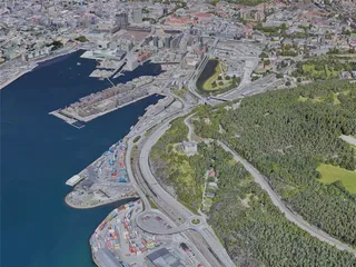 Oslo City, Norway (2022) 3D Model