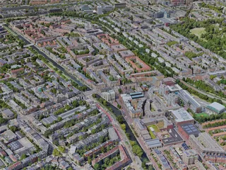 Amsterdam City, Netherlands (2022) 3D Model