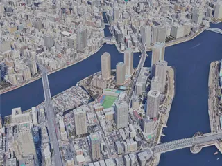 Tokyo City, Japan (2022) 3D Model