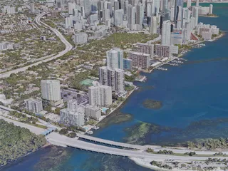 Miami City, USA (2023) 3D Model