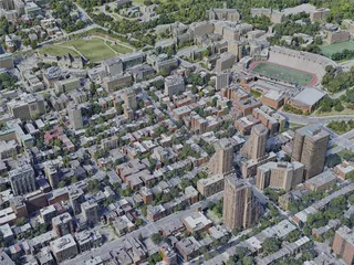 Montreal City, Canada (2022) 3D Model