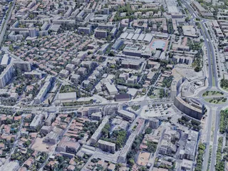 Nimes City, France (2022) 3D Model