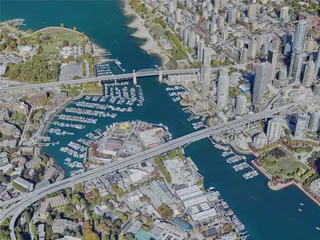 Vancouver City, Canada (2023) 3D Model