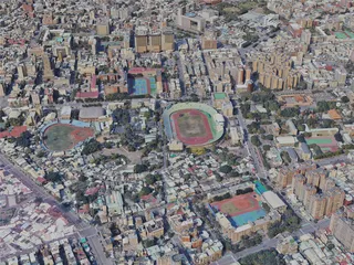 Taichung City, Taiwan (2023) 3D Model