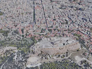 Athens City, Greece (2023) 3D Model