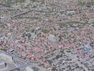 Podgorica City, Montenegro (2023) 3D Model