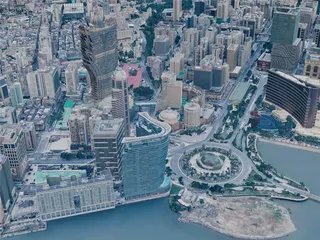 Macao City, China (2024) 3D Model