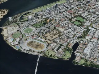 Perth City, Australia (2022) 3D Model