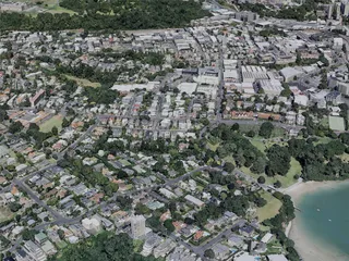 Auckland City, New Zealand (2022) 3D Model