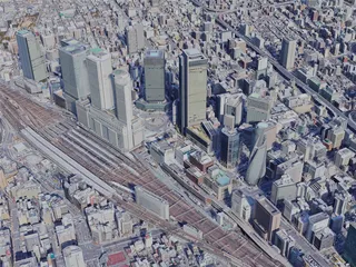 Nagoya City, Japan (2023) 3D Model