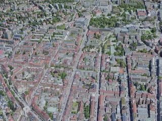 Stuttgart City, Germany (2023) 3D Model