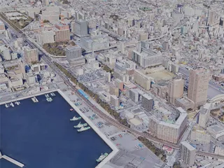 Chiba City, Japan (2023) 3D Model
