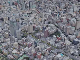 Sendai City, Japan (2022) 3D Model