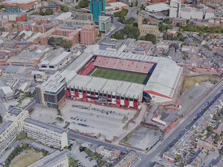 Sheffield City, UK (2022) 3D Model