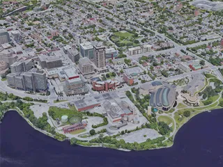 Ottawa City, Canada (2023) 3D Model