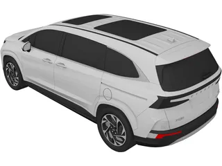 Hyundai Custo (2021) 3D Model