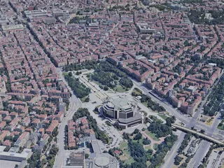 Sofia City, Bulgaria (2022) 3D Model