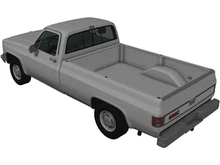 GMC Sierra (1985) 3D Model