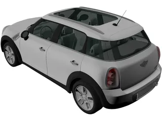 Mini Countryman (2011) 3D Model