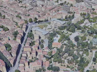 Marseille City, France (2023) 3D Model