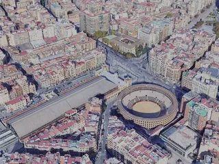 Valencia City, Spain (2022) 3D Model