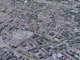 Essen City, Germany (2023) 3D Model