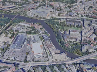 Wroclaw City, Poland (2023) 3D Model