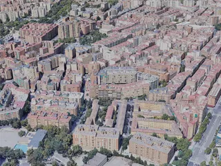 Zaragoza City, Spain (2022) 3D Model