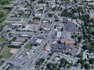 Dover City, DE, USA (2022) 3D Model
