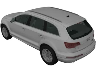 Audi Q7 (2010) 3D Model
