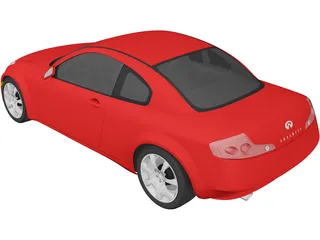 Infiniti G35 Coupe 3D Model