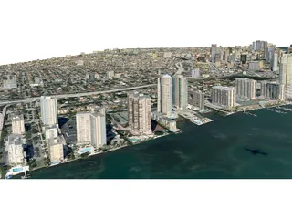 Miami City 3D Model