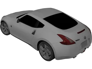 Nissan 370Z (2009) 3D Model