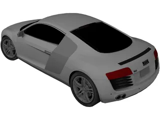 Audi R8 3D Model