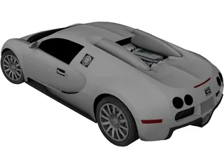 Bugatti Veyron 3D Model