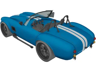 Shelby Cobra GT 3D Model