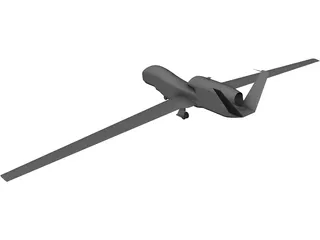 Northrop Grumman RQ-4 Global Hawk 3D Model