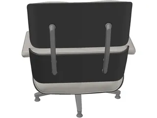 Leather Seat 3D Model