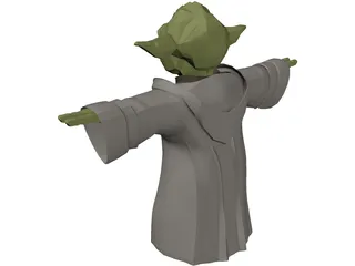 Star Wars Yoda 3D Model