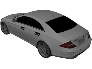 Mercedes-Benz CLS 6.3 AMG 3D Model